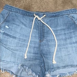 Aerie women’s denim shorts. Like new XL